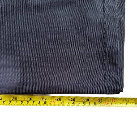 Dunning Golf Mens Short Sleeve Striped Polo Size L Black Collar Pullover Shirt - Picture 5 of 7